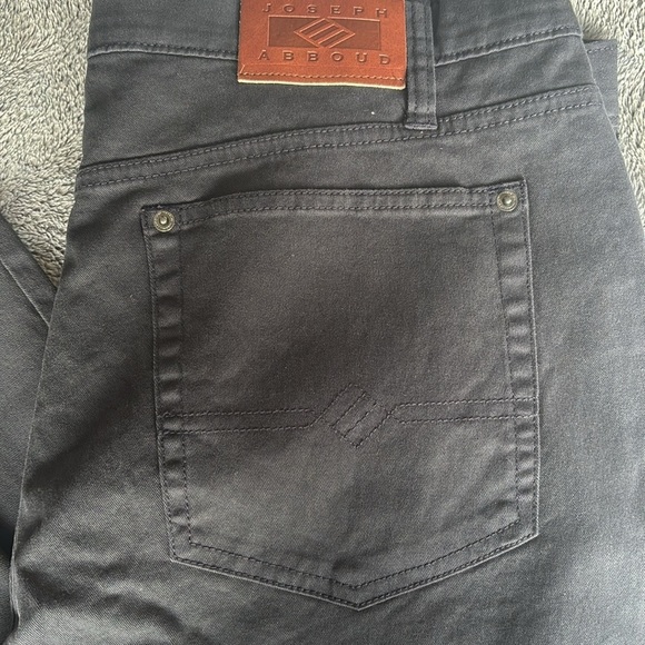 Joseph Abboud Men's 5 pocket Pant in Grey Size 36 × 32 NWOT - Picture 3 of 5
